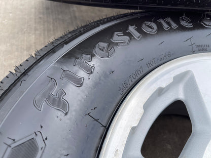 17" Chevy Tahoe Silverado Suburban Z71 OEM 5196 wheels rims tires SET FIRESTONE
