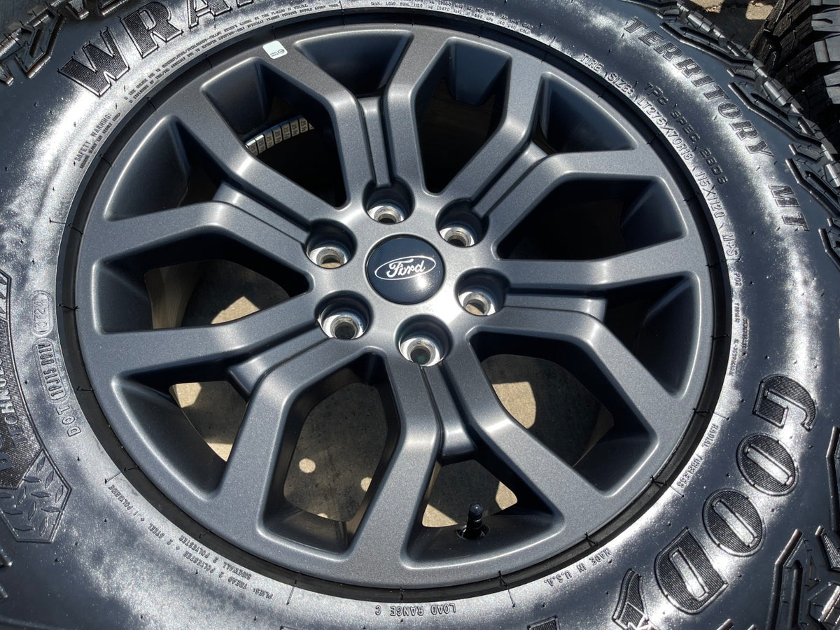 18" Ford F-150 TREMOR OEM rims wheels 10342 95351 Expedition GOODYEAR SET NEW