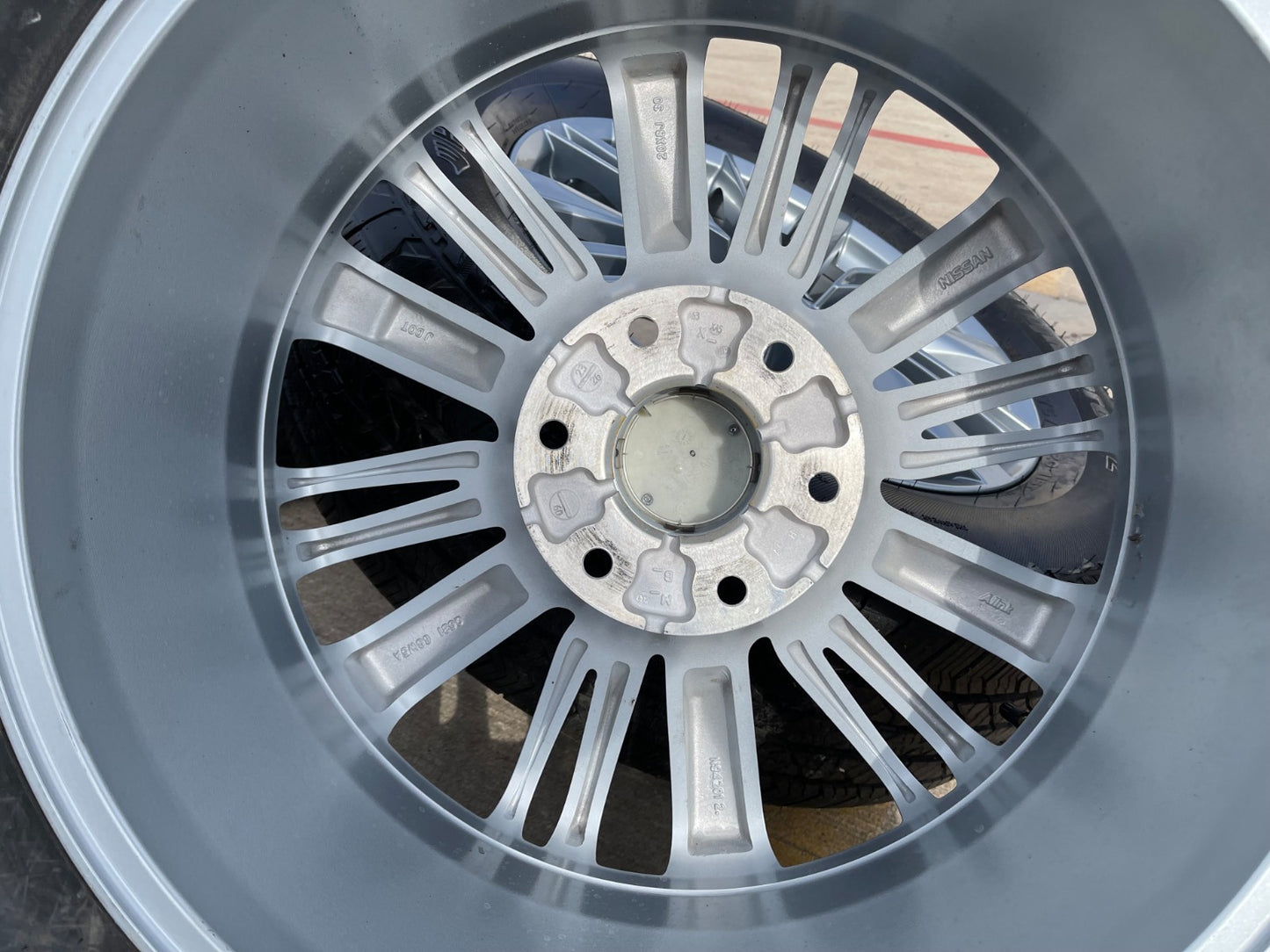 20" Infiniti QX80 OEM 73805 wheels rims Nissan Titan Armada 2024 2025 2026 NEW