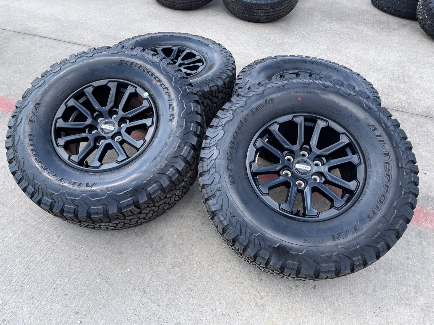 17" Ford F-150 Raptor OEM 10611 rims wheels Bronco SET 2026 2027 BFG 35" NEW