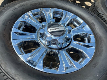 18" Ford F-250 F-350 OEM rims wheels 10097 tires CHROME