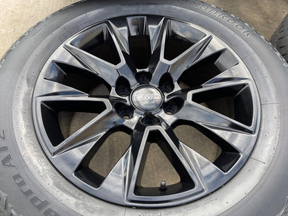 20" Chevy Tahoe Silverado OEM 5919 wheels rims GMC Yukon HANKOOK A/T2