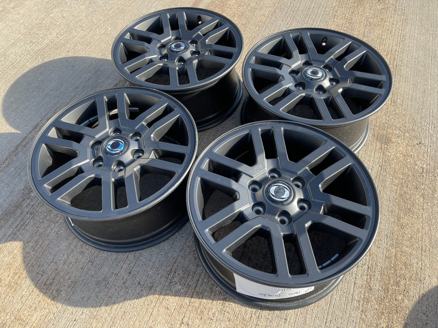 17" INEOS Grenadier OEM wheels rims 2023 2024 2025 2026 2027 SET NEW