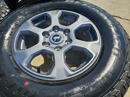 17" Ford Bronco Big Bend wheels rims 10384 OEM Ranger 2024 2025 2026 NEW BFG