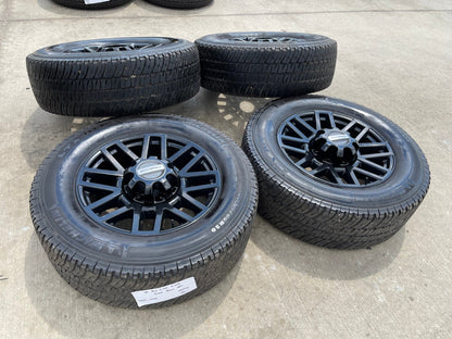 20" Ford F-250 F-350 OEM Black rims wheels 10201 tires MICHELIN