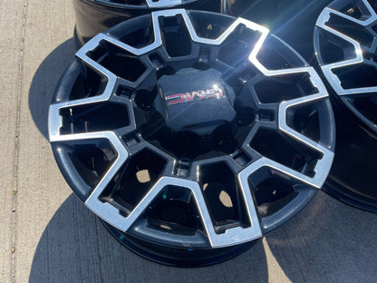 18" GMC Sierra AT4X Chevy Trail Boss 2500 OEM 14136 wheels rims 2025 2026 NEW