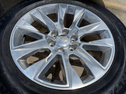 NEW 20" Chevy Tahoe Silverado LTZ OEM wheels rims SET RIM# 5920 Yukon 1999-2027