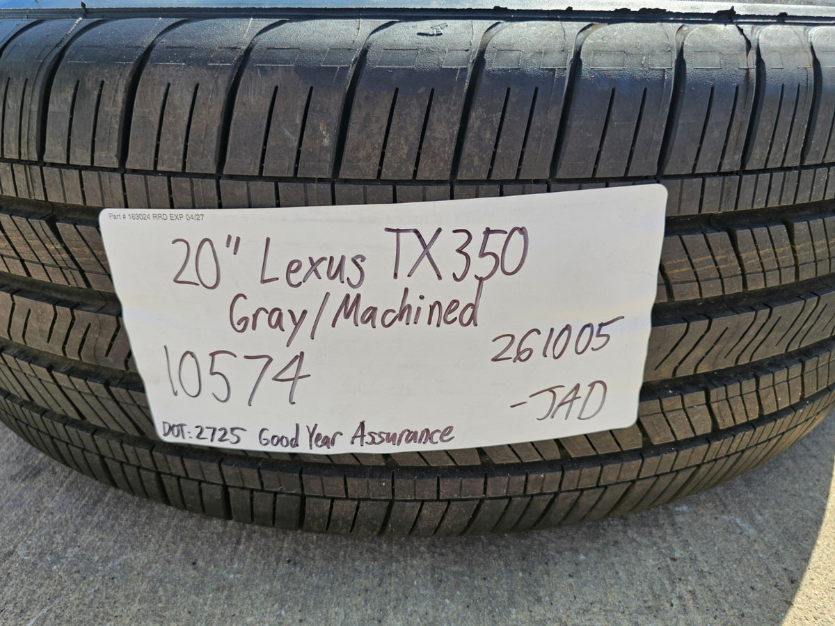 20" Lexus TX350 OEM 10574 wheels rims LS500H LS500 Grand Highlander SET NEW