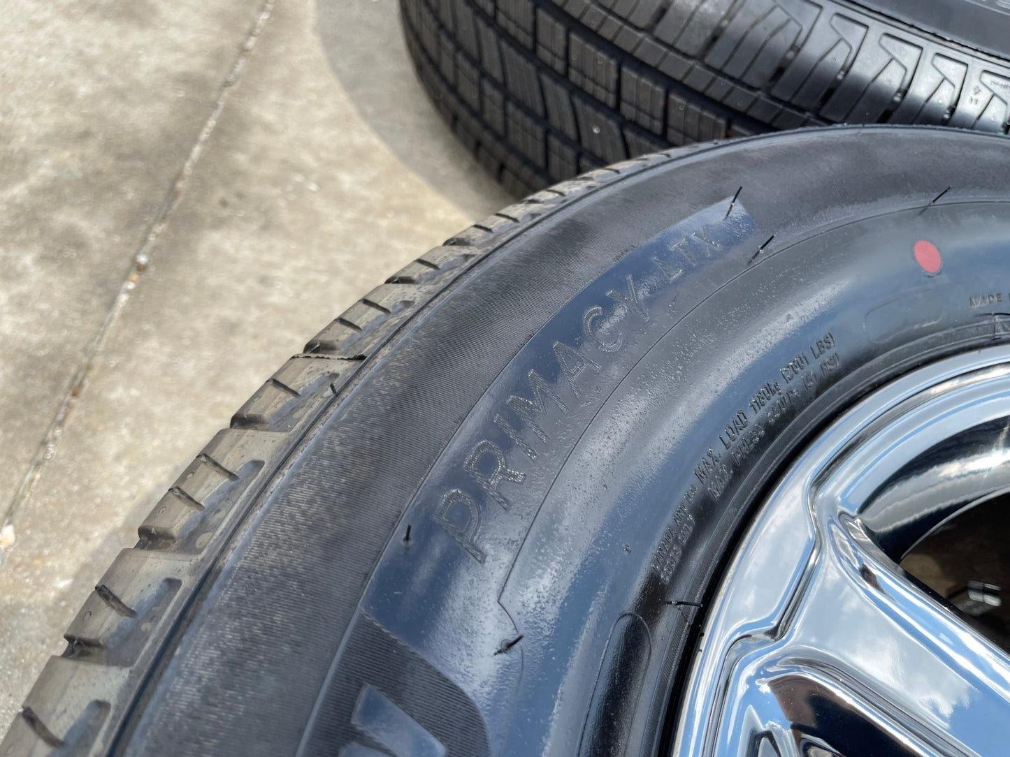 18" Ford F-150 Expedition OEM chrome rims wheels tires MICHELIN NEW