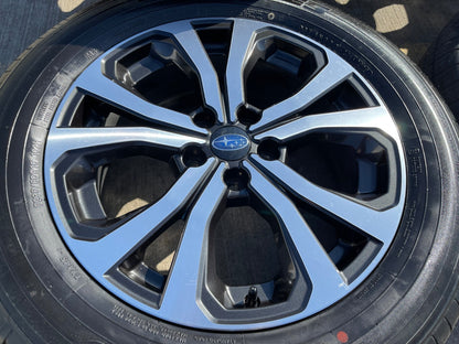 18" Subaru Outback Legacy Forester OEM wheels rims 68869 tires NEW TOYO
