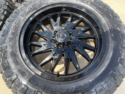 20" 20x9 TIS 547 Silverado Ford F-150 RAM wheels rims 6x139 6x135 +18 NITRO 34"