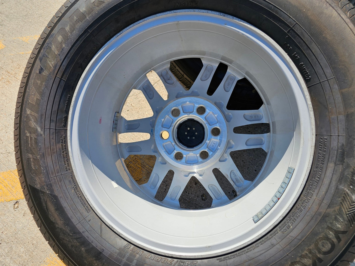 18" Toyota Tundra Sequoia OEM wheel rim 75281 spare LX600 2024 2025 2026 NEW