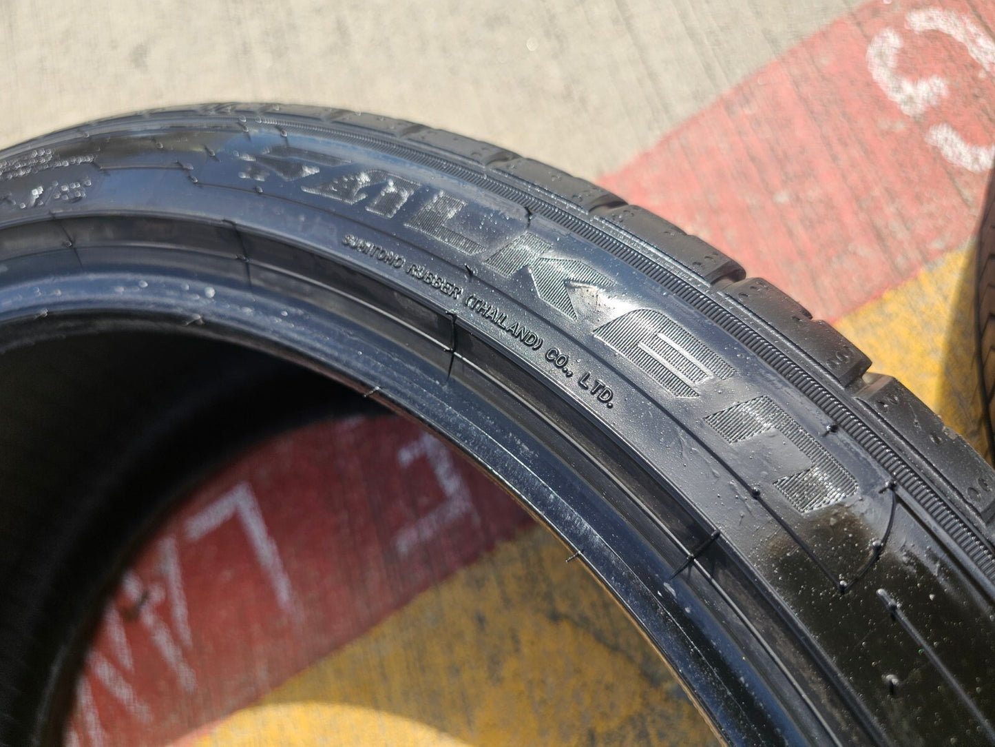 (1) 255/35/20 Falken Pro G6 Sport A/S tire 255/35r20
