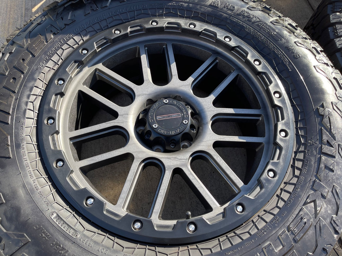 20" Ford F-150 ROUSH OEM Vision 111 Nemesis rims wheels Expedition FALKEN 35"