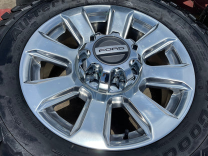 20" Ford F-250 F-350 Platinum OEM rims wheels 10103 tires BFG KO3 A/T