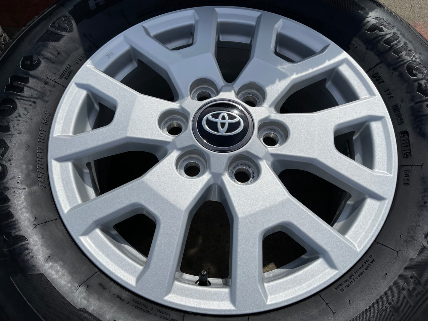 17" Toyota Tacoma 4Runner TRD OEM 94254 10637 wheels rims 2025 2026 FIRESTONE