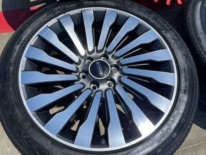 22" Lincoln Navigator OEM 10178 rims wheels BLACK LABEL SET DISCOUNTED