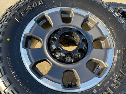 18" Ford F-250 F-350 OEM TREMOR rims wheels 10482 KENDA KLEVER R/T 33" NEW
