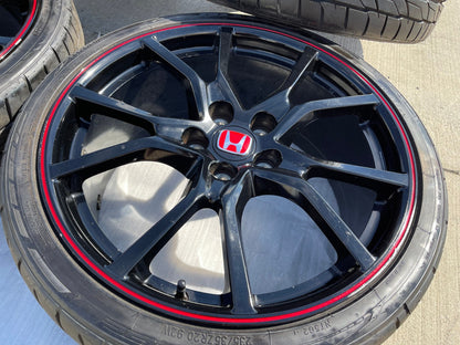 20" Honda Civic Type R OEM wheels rims 63692 SET tires FITS 2015-2027