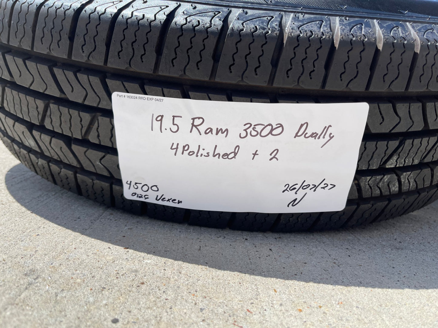 17" Dodge Ram 3500 Dually Laramie 8x200 wheels rims 2701 2702 OEM SET 2026 NEW