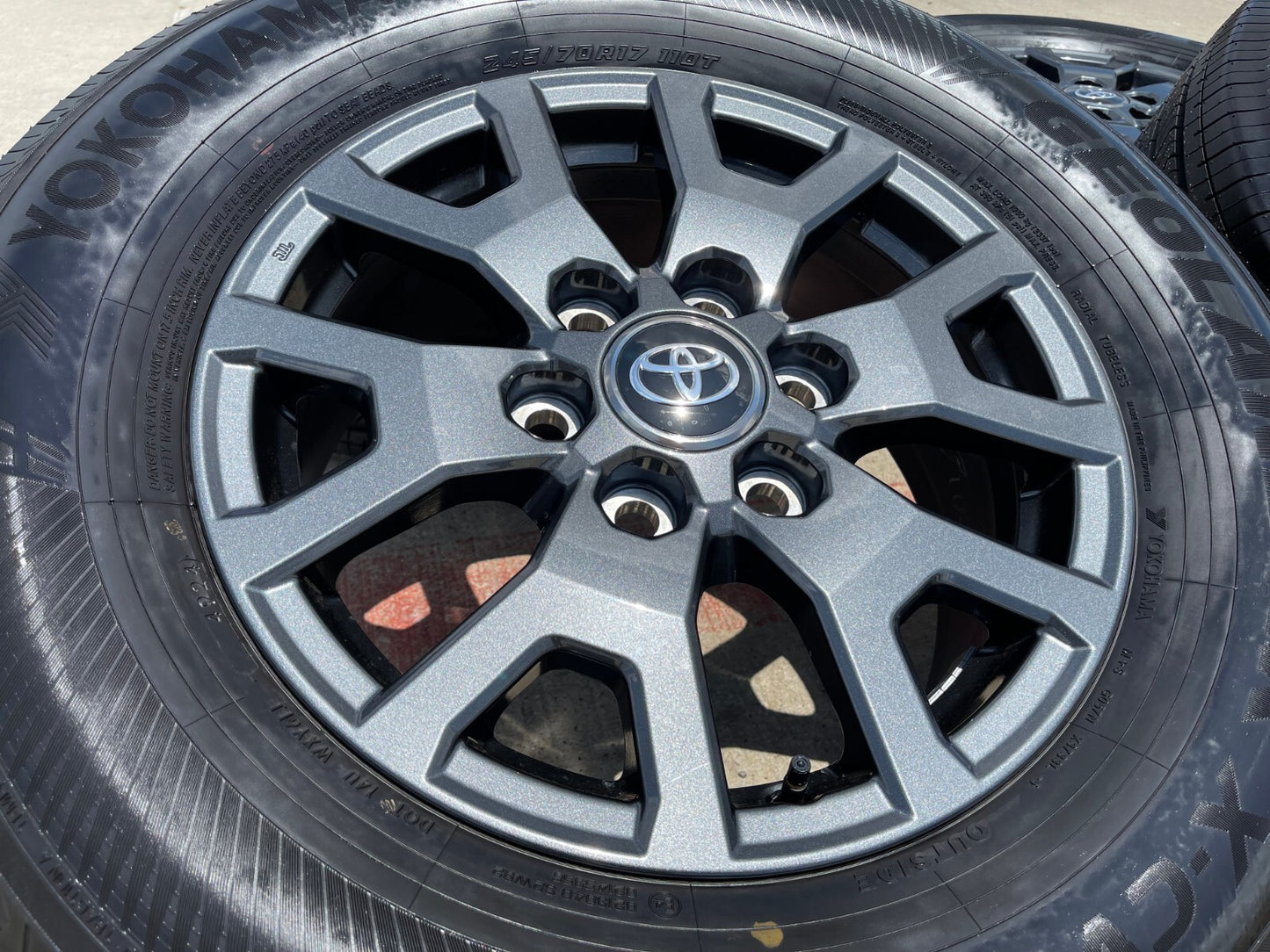 17" Toyota Tacoma 4Runner TRD OEM 10637 94254 wheel rim single 2025 2026 NEW
