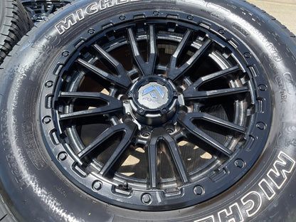 20x9 FUEL Rebel D680 Chevy Dodge Ram 2500 3500 wheels rims 8x165 8x6.5 tires
