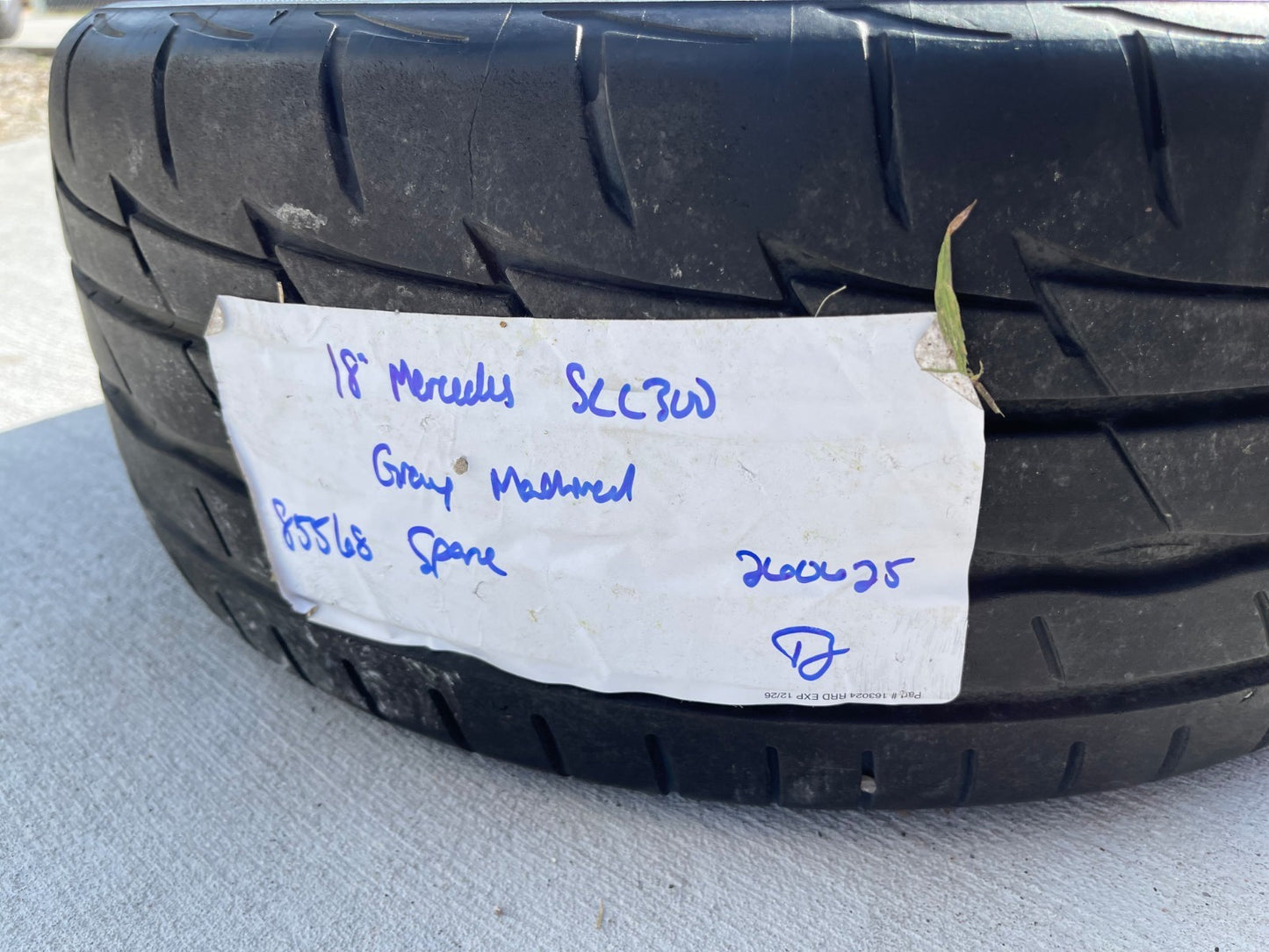 18" 18x7.5 Mercedes CLA250 C E S Class OEM A1764010200 wheel rim tire