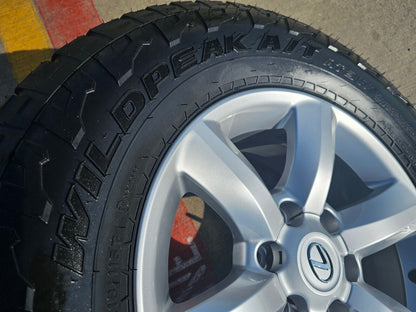 18" Lexus GX460 GX470 Tacoma 4Runner OEM wheels rims 74229 tires FALKEN A/T3 NEW