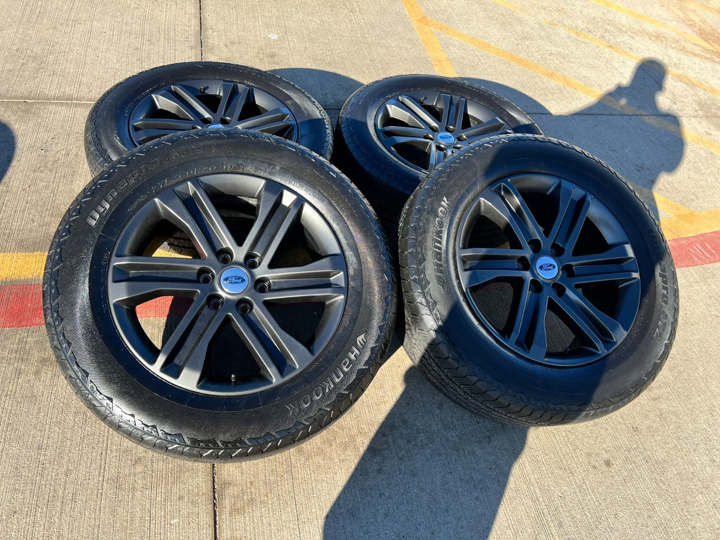 20" Ford F-150 FX-4 PLATINUM OEM rims wheels 10344 Expedition HANKOOK A/T2