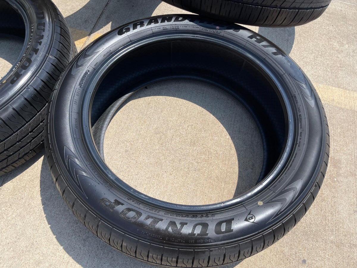 (4) 265/50/22 Dunlop Grandtrek H/T31 tires SET M+S 265/50R22 LX600 GX550 NEW