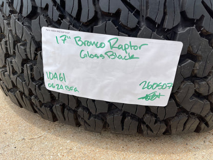 17" Ford F-150 Raptor Bronco OEM 10461 rim wheel spare 2024 2025 2026 BFG NEW