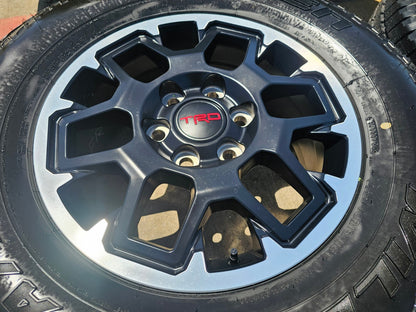 18" Toyota Tacoma 4Runner TRD OEM wheels rims tires 2024 2025 NEW FALKEN A/T3