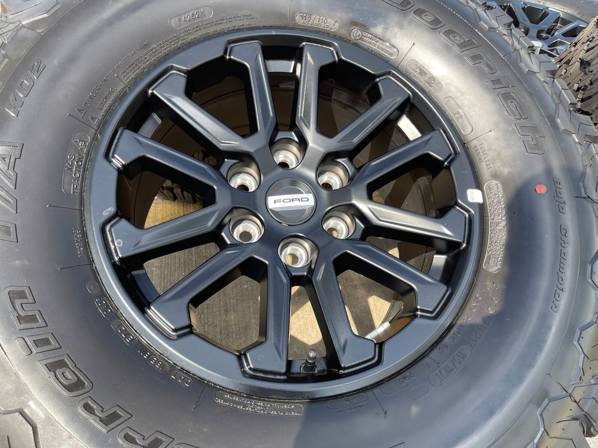 17" Ford F-150 Raptor OEM 10611 rims wheels Bronco SET 2026 2027 BFG 35" SET NEW