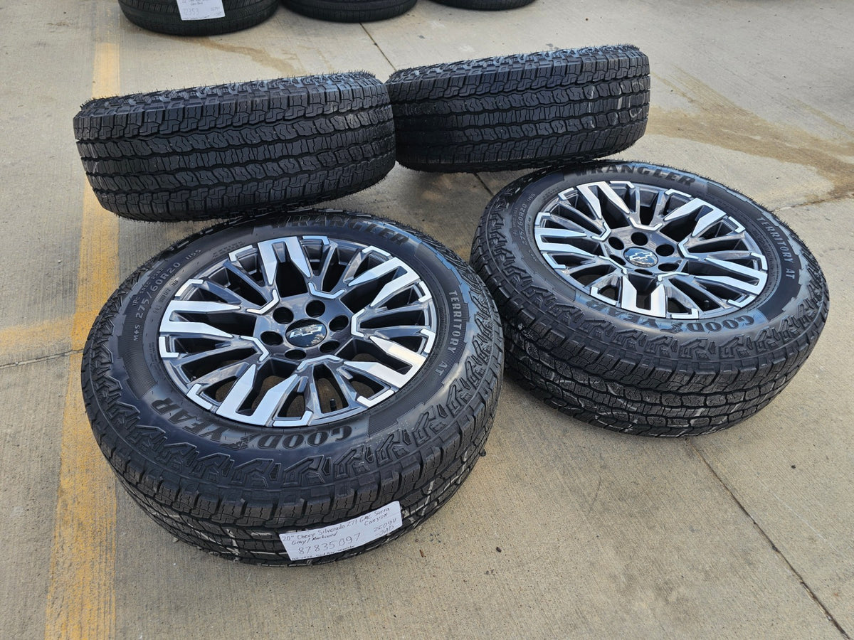 20" Chevy Silverado Suburban Tahoe Z71 OEM wheels rims SET 2025 2026 2027 NEW