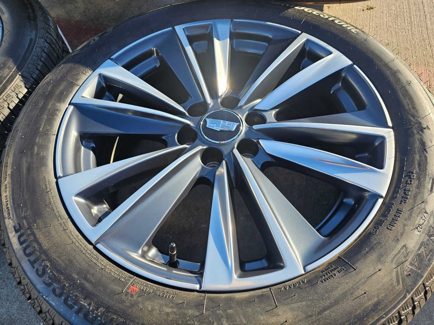 22" Cadillac Escalade Platinum OEM wheels rims NO tires 2024 2025 2026 NEW