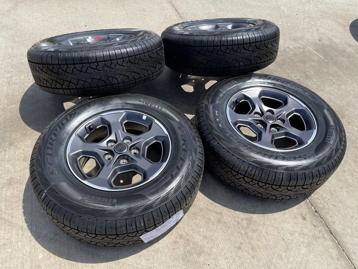 NEW 17" Jeep Gladiator RUBICON OEM wheels rims Wrangler RIM# 9236 FITS 2007-2027