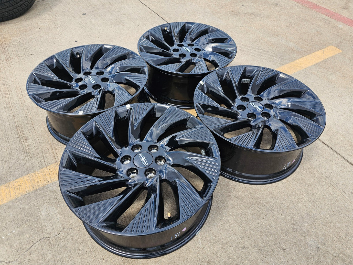 22" Lincoln Navigator OEM rims wheels BLACK LABEL 2024 2025 2026 NEW