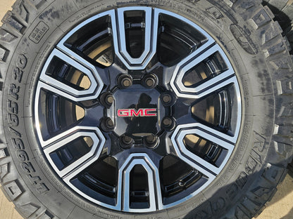 20" GMC Sierra AT4 2500 3500 OEM wheels rims 5950 Silverado NITRO 35"