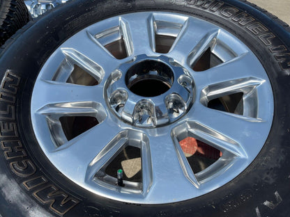 20" Ford F-250 F-350 Platinum OEM rims wheels 10103 tires MICHELIN