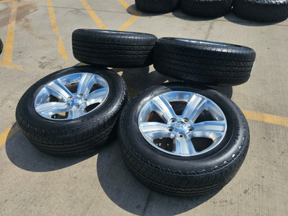 20" Dodge Ram 1500 Laramie Long Horn OEM wheels rims 5x5.5 2453 tires