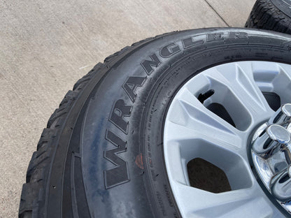 18" Ford F-250 F-350 OEM rims wheels 10097 tires GOODYEAR A/T
