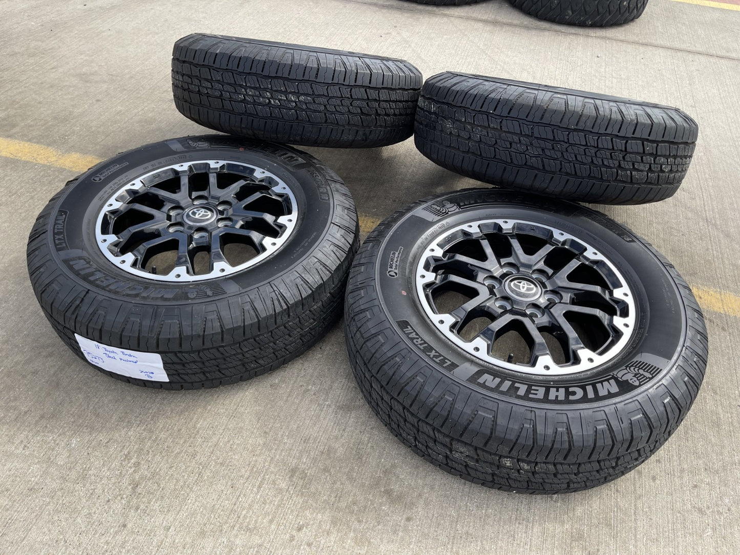 18" Toyota Tundra TRD OEM black wheels rims 75273 Sequoia 2024 2025 2026