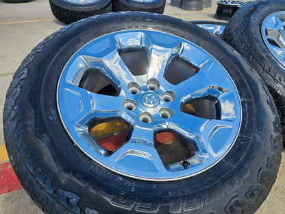 20" Dodge Ram 1500 OEM Laramie CHROME 2680 wheels rims 2021 2022 2023 2024 2025