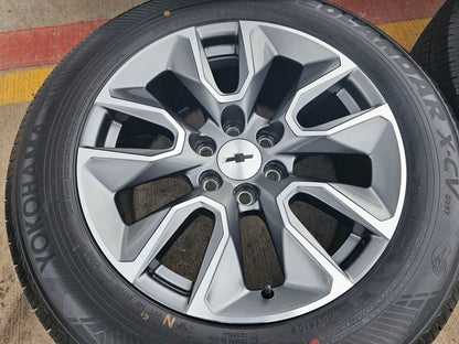 20" Chevy Silverado 1500 Tahoe Suburban OEM wheels rims 5915 5916 2023 2024 NEW