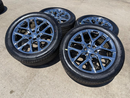 22" Cadillac Escalade GMC Yukon Sierra OEM 14078 wheels rims 2025 2026 2027 NEW