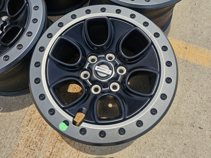 17" Ford F-150 Raptor OEM BEADLOCK rims wheels 10459 95210 SET NEW