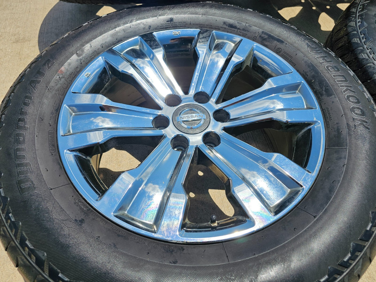 20" Nissan Titan Armada OEM 62753 wheels rims 2018 2019 2020 2022 2023 2024 2025