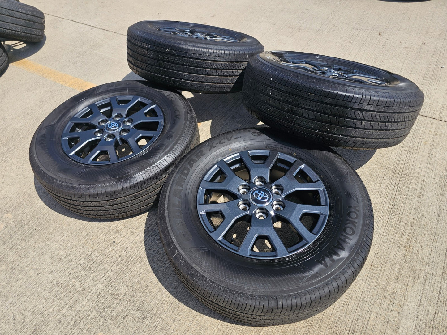 17" Toyota 4Runner Tacoma TRD OEM 42611 wheels rims tires 2024 2025 2026 NEW