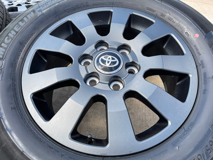 18" Toyota Land Cruiser OEM TRD wheels rims 95952 Tundra Sequoia MICHELIN NEW