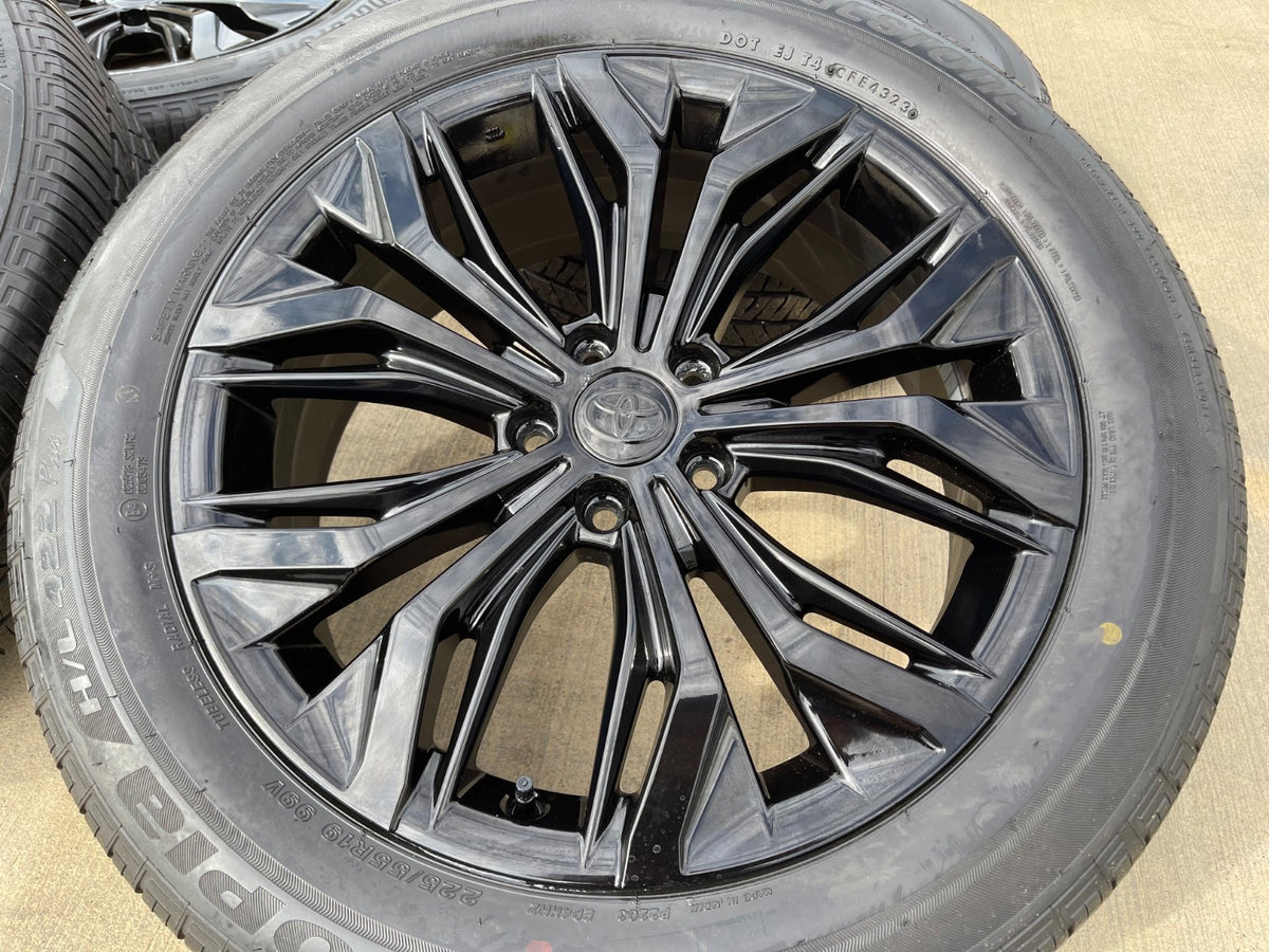 19" Toyota Crown OEM wheels rims Signia Camry Avalon Lexus BRIDGESTONE SET